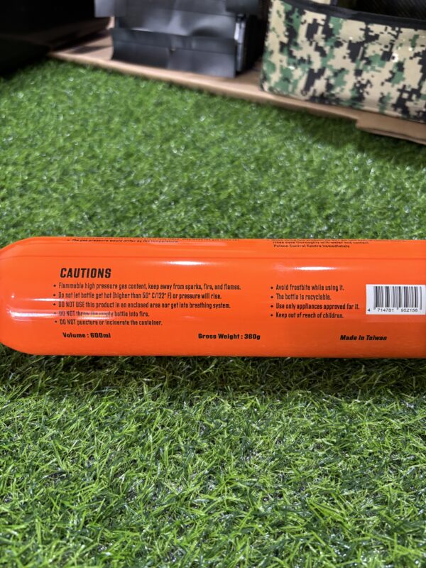 Delta Green Gas แรง 12kg. 600ml. แก๊สส้ม MADE IN TAIWAN แท้ - Image 3