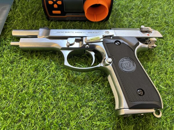 BERETTA M92 Silver Full Metal Body Made in Taiwan - Image 6