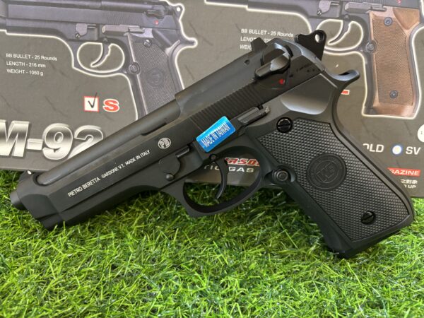 BERETTA M92 Black Full Metal Body Made in Taiwan