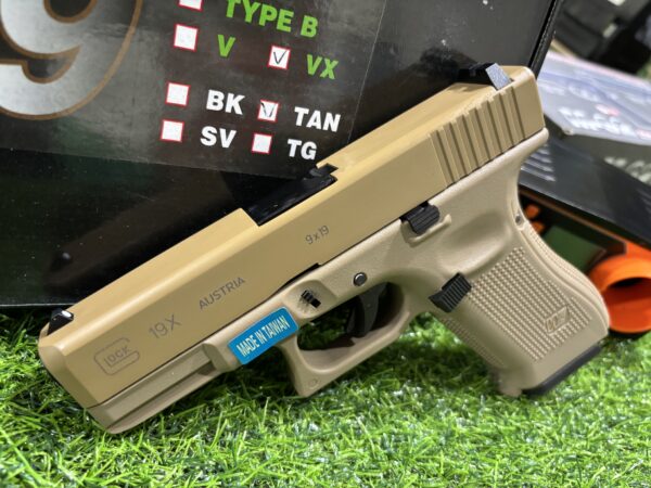 WE Glock19X TAN Gen5 Made in Taiwan - Image 2