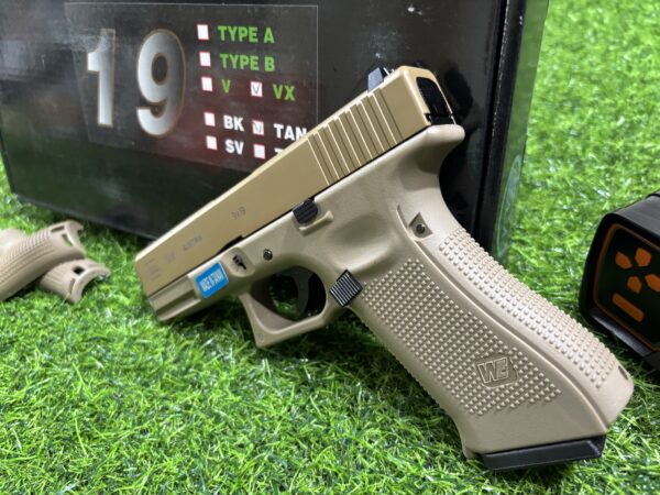 WE Glock19X TAN Gen5 Made in Taiwan - Image 3