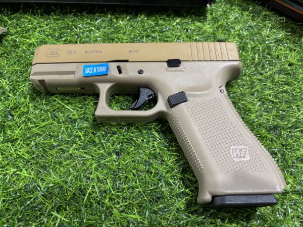 WE Glock19X TAN Gen5 Made in Taiwan - Image 4