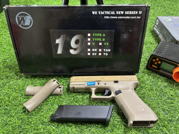 WE Glock19X TAN Gen5 Made in Taiwan - Image 9
