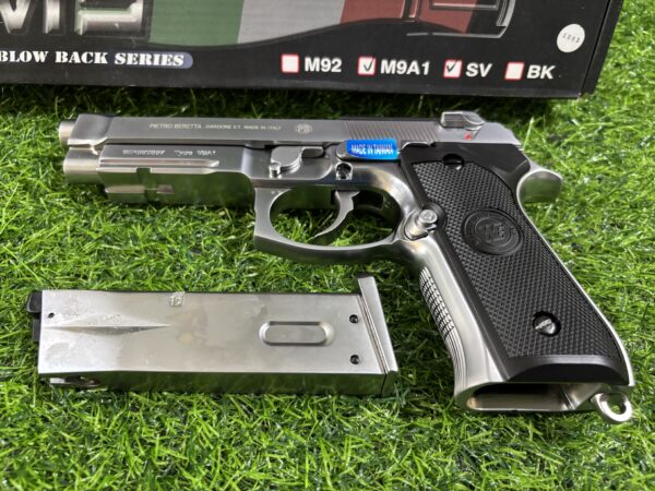 WE BERETTA M9A1 SV Full Auto Made in Taiwan - Image 7