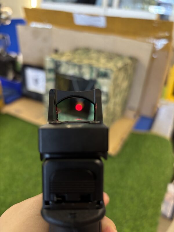 Glock Red Dot Sight MINI Airsoft Holographic, Fit 20 มม. Picatinny/Weaver Rail - Image 7