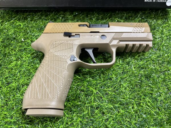 WE SIGSAUER P320 F18V2 TAN Made in Taiwan - Image 5