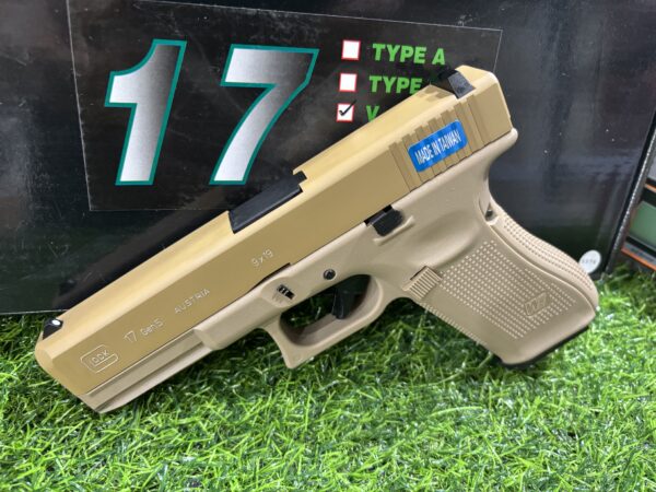 WE Glock17 TAN Gen5 Made in Taiwan - Image 2