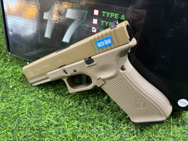 WE Glock17 TAN Gen5 Made in Taiwan - Image 3