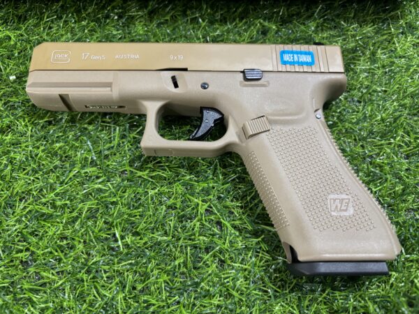 WE Glock17 TAN Gen5 Made in Taiwan - Image 5
