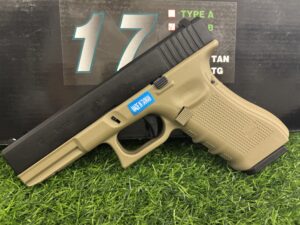 WE Glock17 Gen4 TAN+BK